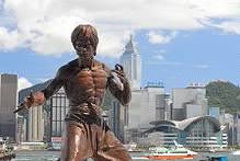 Statue Of An Icon In Hong Kong