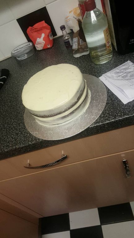 Anniversary cake so far