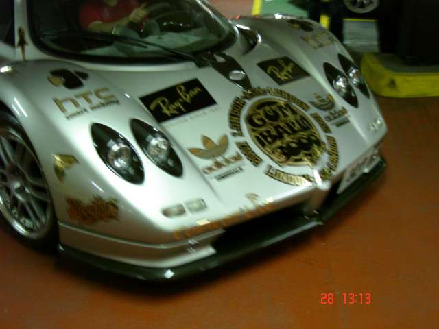 stickered zonda