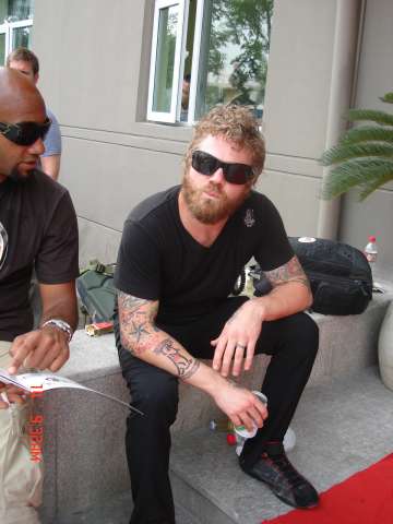 ryan dunn chilling with us