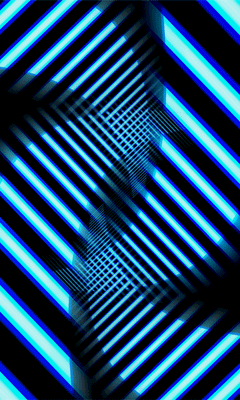 Bursting blue