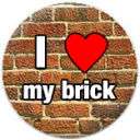 I love my brick badge