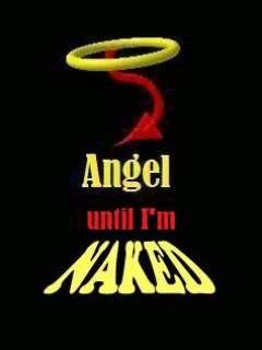 Angel until naked