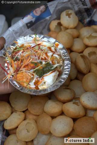 Panipuri and Dahi Vada