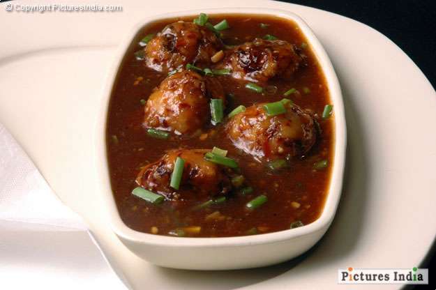 Chilly chicken Manchurian
