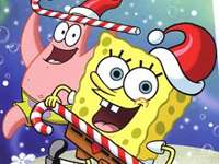 merry christmas from spongebob