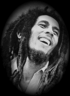 Bob marley portrait