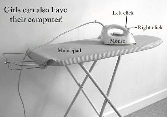 a womans computer