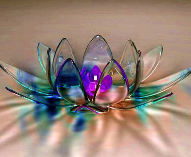 3D glass.