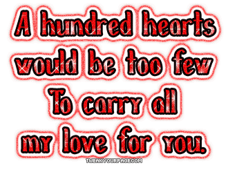 A hundered hearts