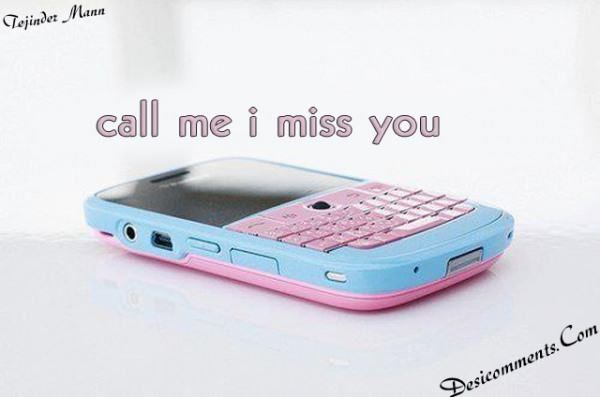 Call me. 