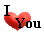 I love you  logo