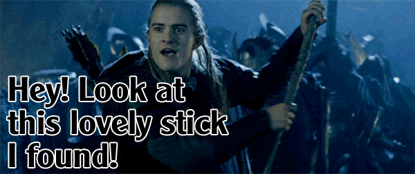 LOTR Legolas Stick