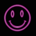 Pink smiley