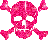Pink skelton