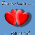 My heart beats