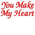 you make my heart zo