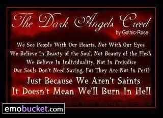 Dark angels card