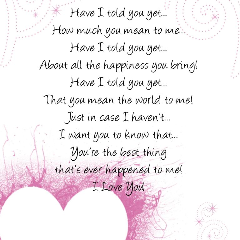 i love u 