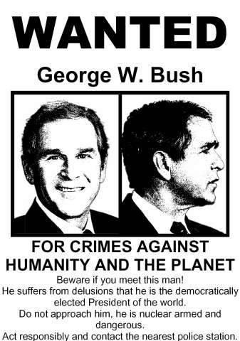 bush want