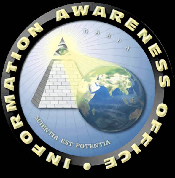 Information Awareness Office logo D.A.R.P.A.