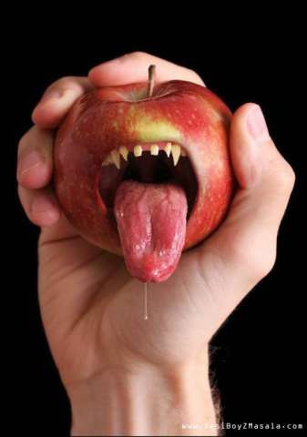 scarry apple