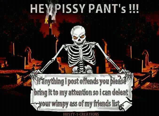 pi*sy pants