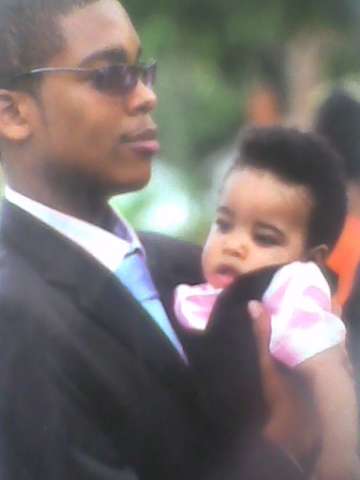 Baby Mitchie n uncle lenana