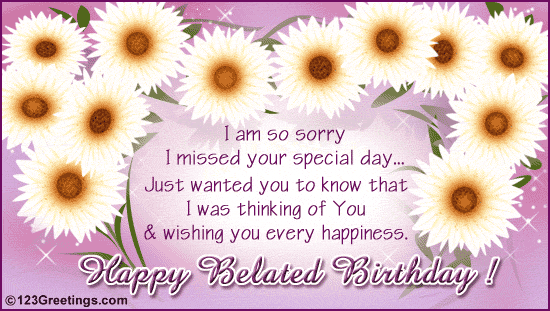 belate birthday