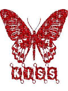 Butterfly kiss