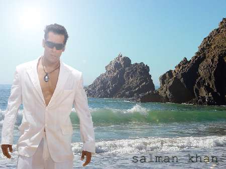 Salman khan beach look