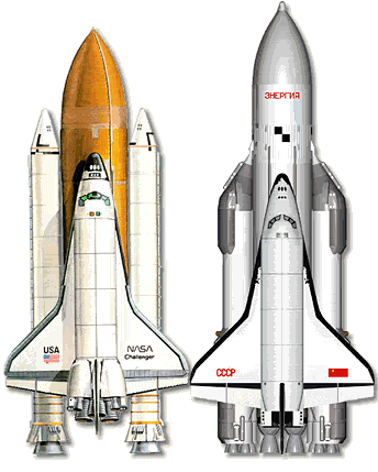 Space shuttle comparison