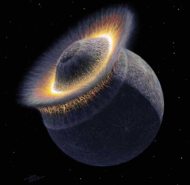 Pluto 13 asteroid artist impression