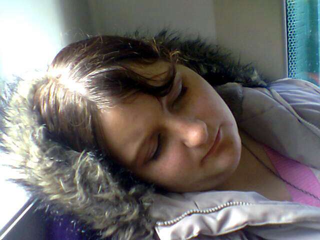 Me asleep