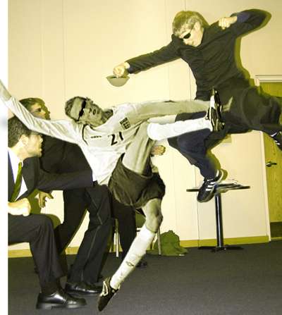 karate crouch