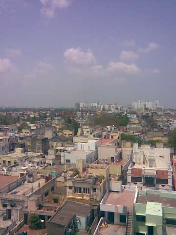 Shot from 10th floor of my house-kartadam