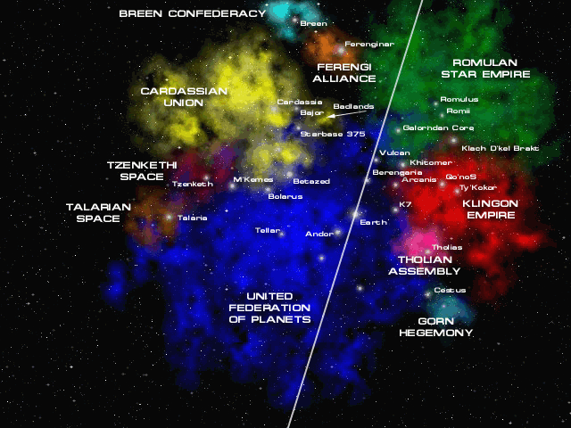 Star Trek Universe Map