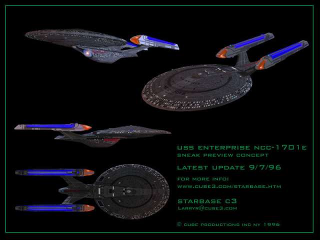 USS Enterprise 1701E Chart
