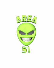 Green Area 51 Alien