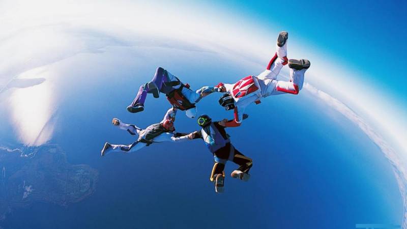Up in the sky