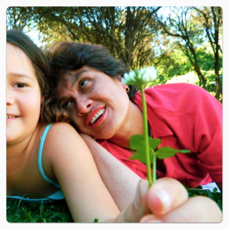 My loves! mum & my daughter.