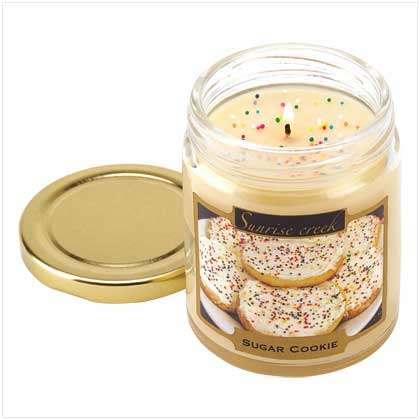 sugar cookie scented candle