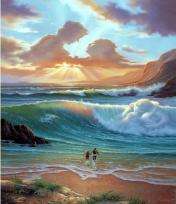 Romantic sea