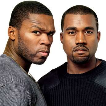 50cent and kanye west