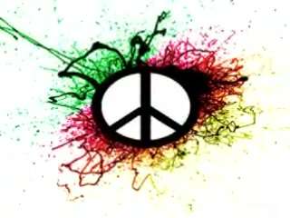Peace (color splash)