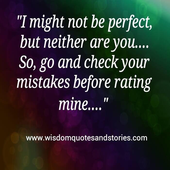 mistakes