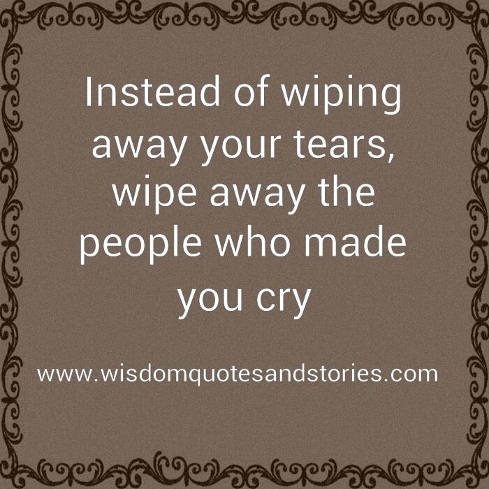 wipe