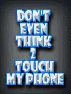 dont touc
