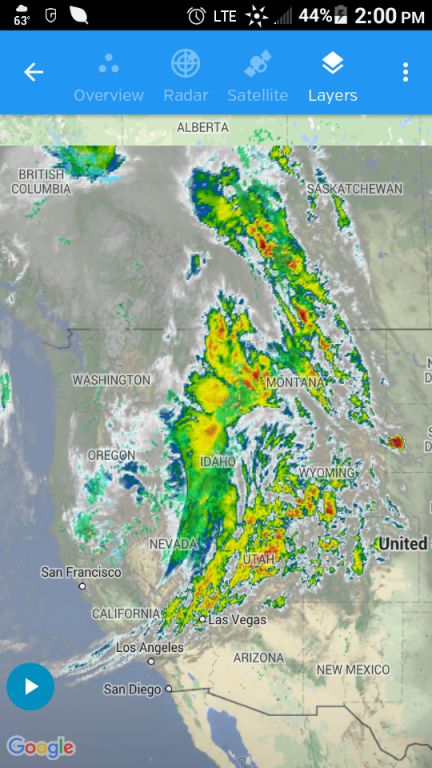 Monsoonal rains