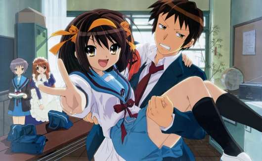Kyon & Haruhi